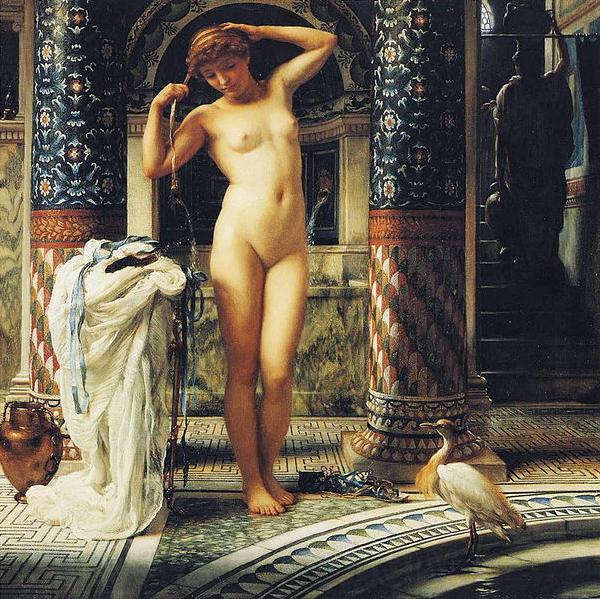 Poynter, Sir Edward John Diadumene Spain oil painting art
